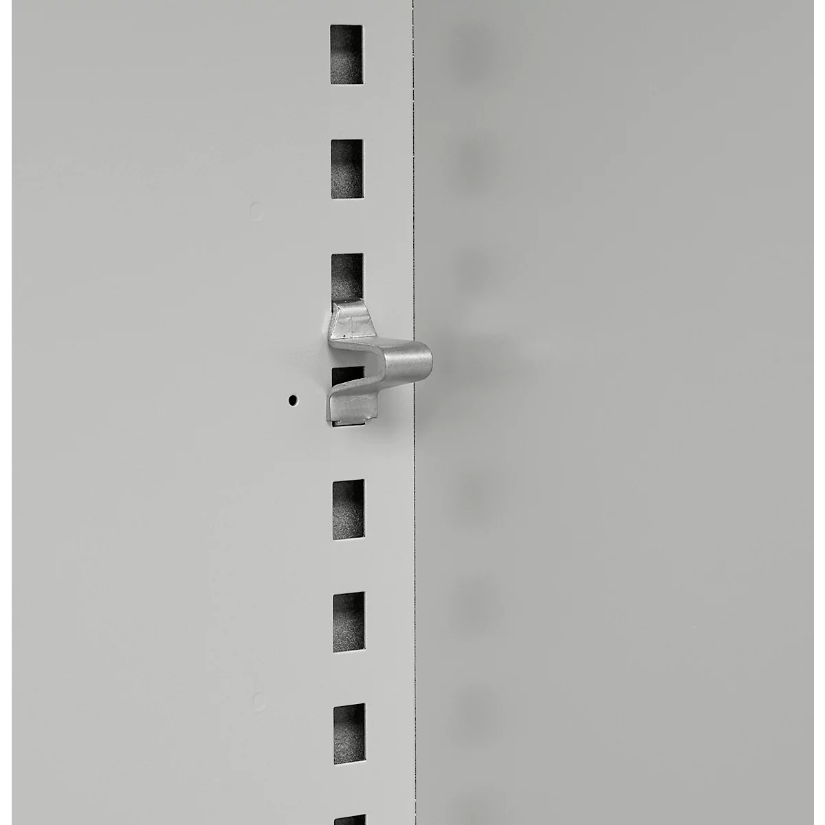 Schäfer Shop Select stellingkast MS, 4 OH, B 800 x D 400 x H 1584 mm, plaatstaal, aluminium wit
