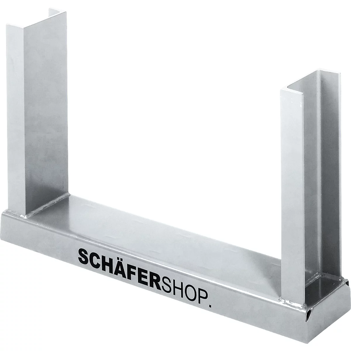 Schäfer Shop Select Support d'empilage, L 910 x l 160 x H 520 mm, galvanisé à chaud, jusqu'à 1200 kg