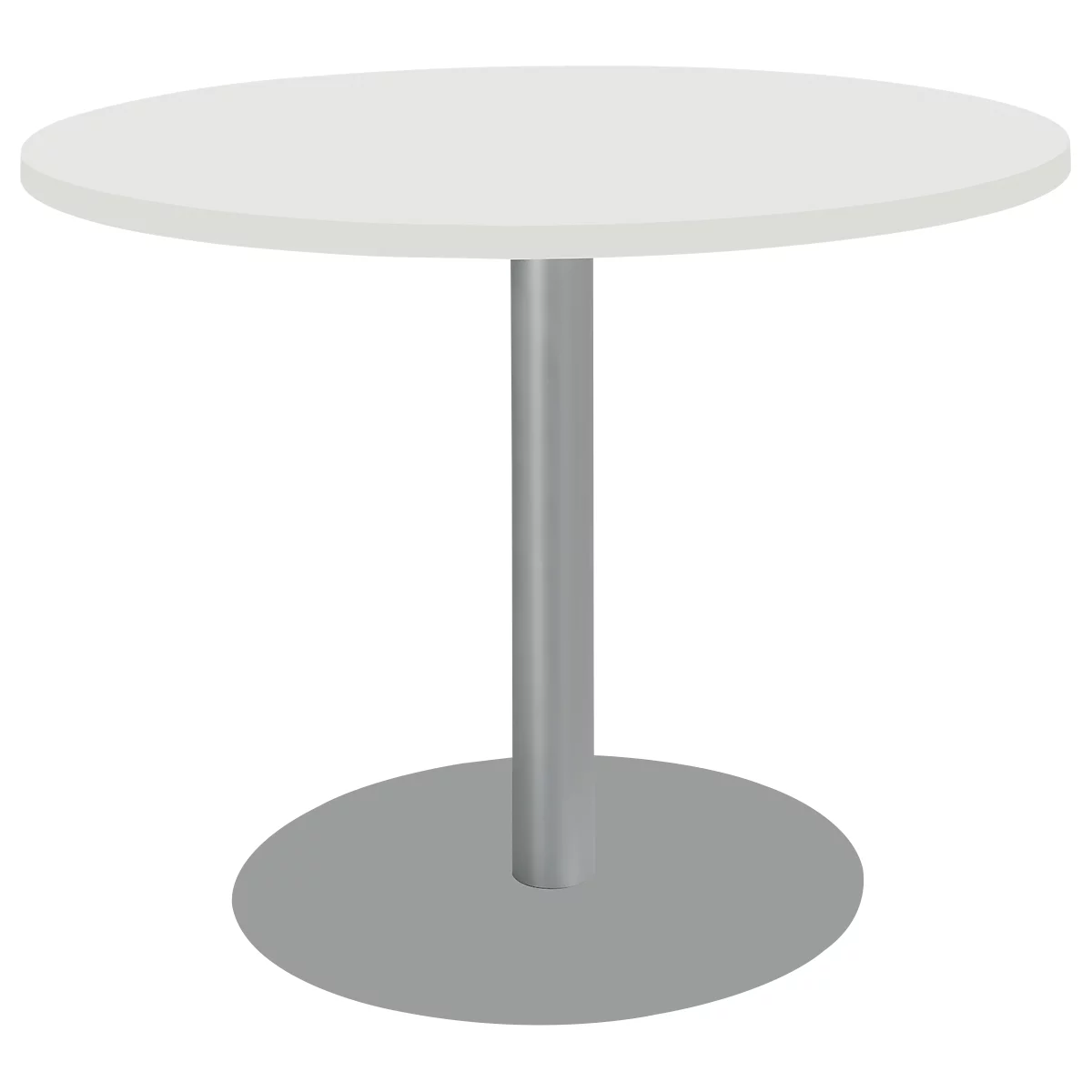 Schäfer Shop Select Table ronde Planova Basic, Ø 1000 x H 717 mm, blanc 
