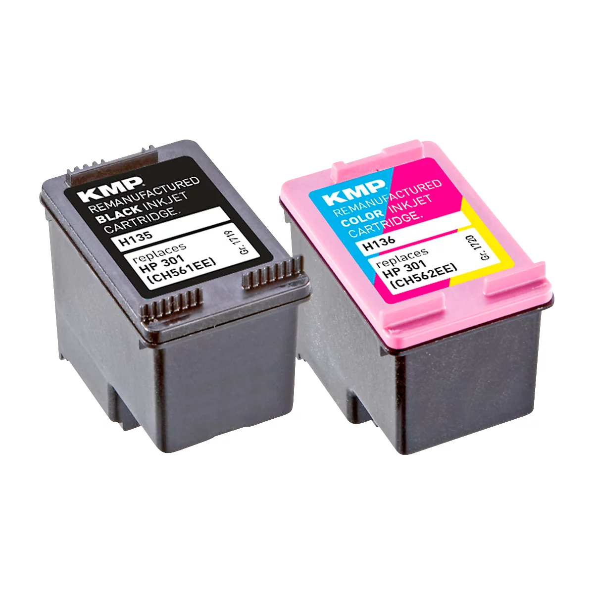 Schäfer Shop Select Tinten-Multipack schwarz und color, ersetzt HP 301 (N9J72AE)