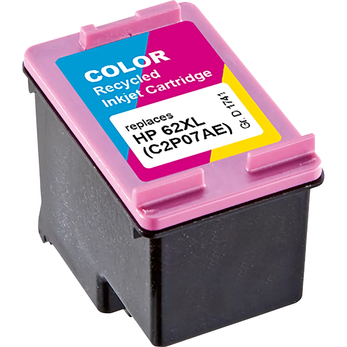 Schäfer Shop Select Tintenpatrone, ersetzt HP 62 XL (C2P07AE), Einzelpack, Tri-Colour