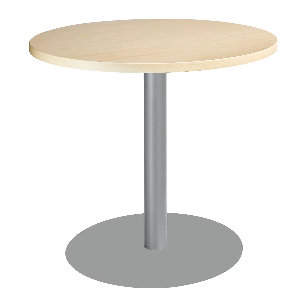 Schäfer Shop Select Tisch mit Tellerfuß, ø 800 x H 717 mm, Ahorn