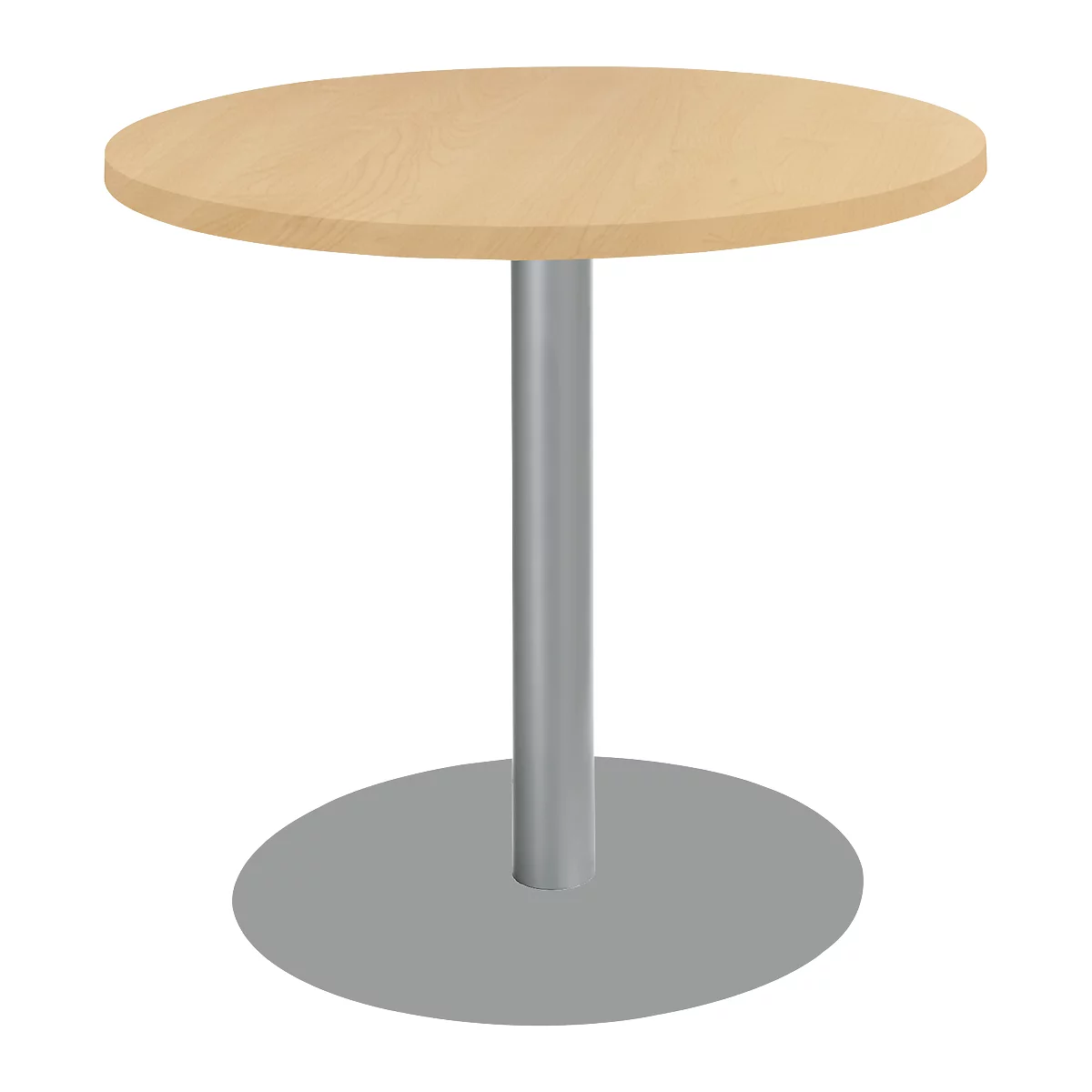 Schäfer Shop Select Tisch mit Tellerfuß, ø 800 x H 717 mm, Buche