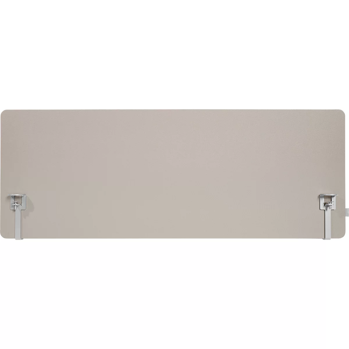 Schäfer Shop Select Tischtrennwand, Materialstärke 30 mm, B 800 x H 600 mm, 100 % Post-Consumer-Recyclingpolyester, beige