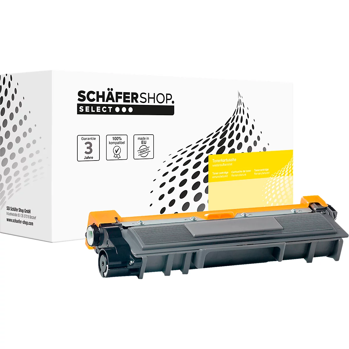 Schäfer Shop Select Toner ersetzt Brother TN-2310, schwarz
