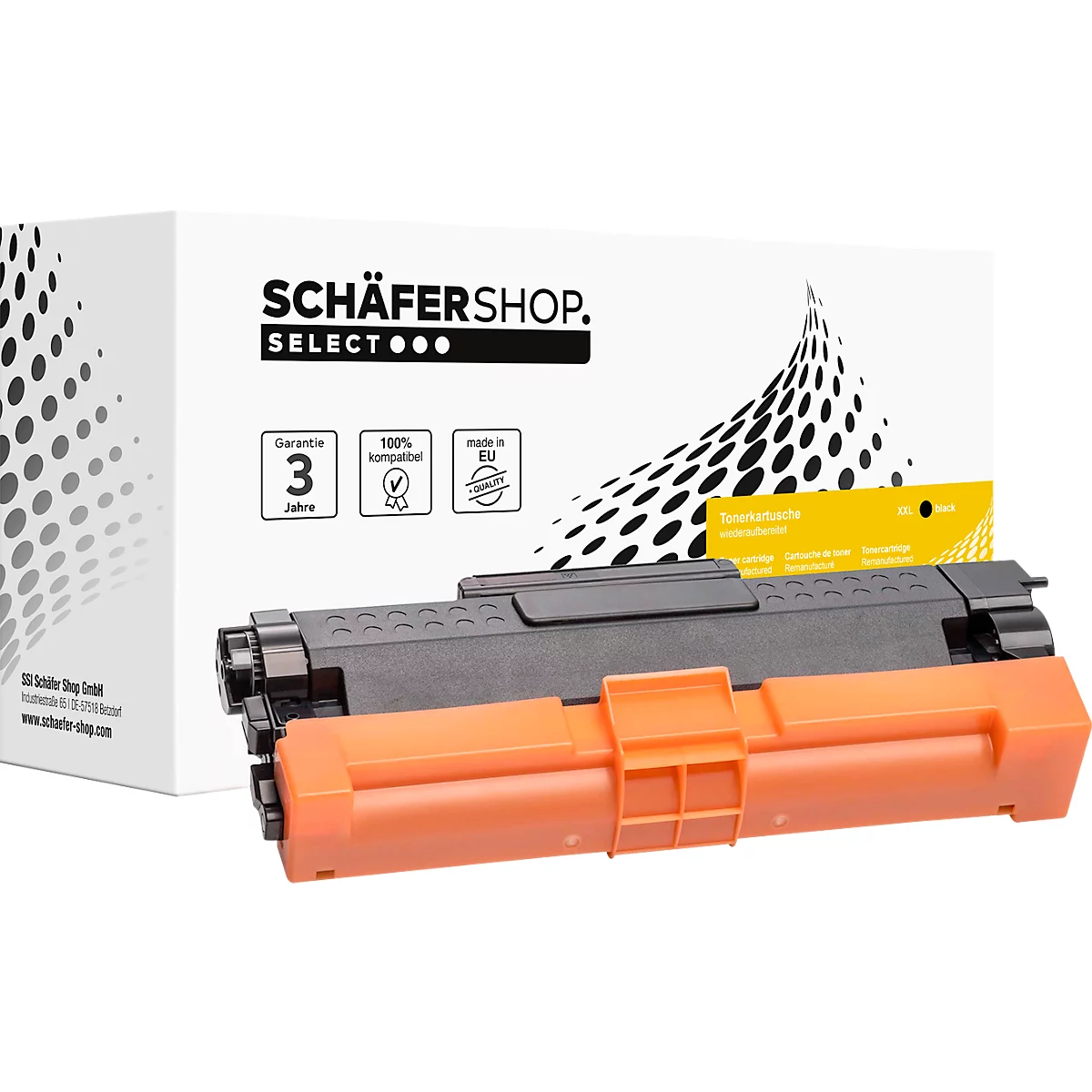 Schäfer Shop Select Toner, ersetzt Brother TN-2410, Einzelpack, schwarz