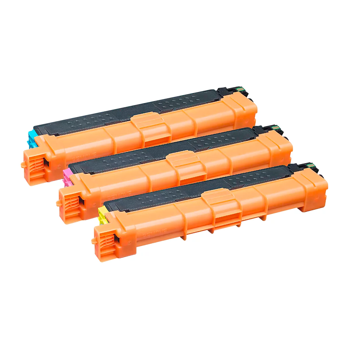 Schäfer Shop Select Toner, ersetzt Brother TN-247Serie, Multipack, cyan, magenta, gelb