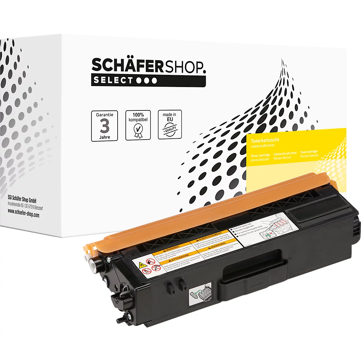 Schäfer Shop Select Toner, ersetzt Brother TN-326BK, schwarz