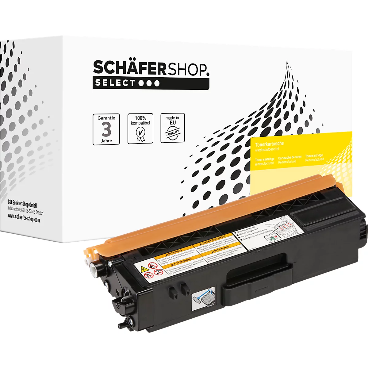 Schäfer Shop Select Toner, ersetzt Brother TN-326C, cyan