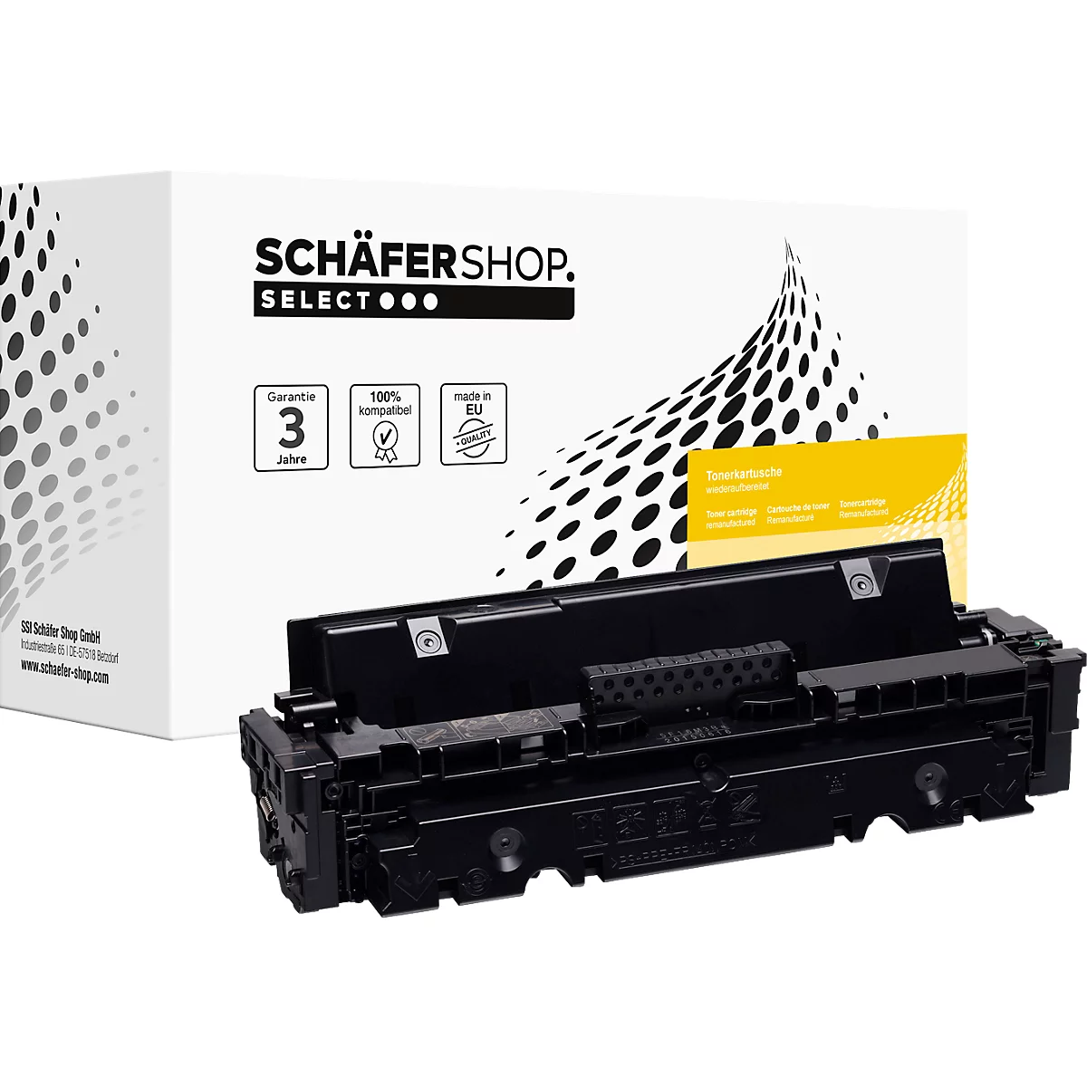 Schäfer Shop Select Toner, ersetzt Canon 045H (1246C002), Einzelpack, schwarz