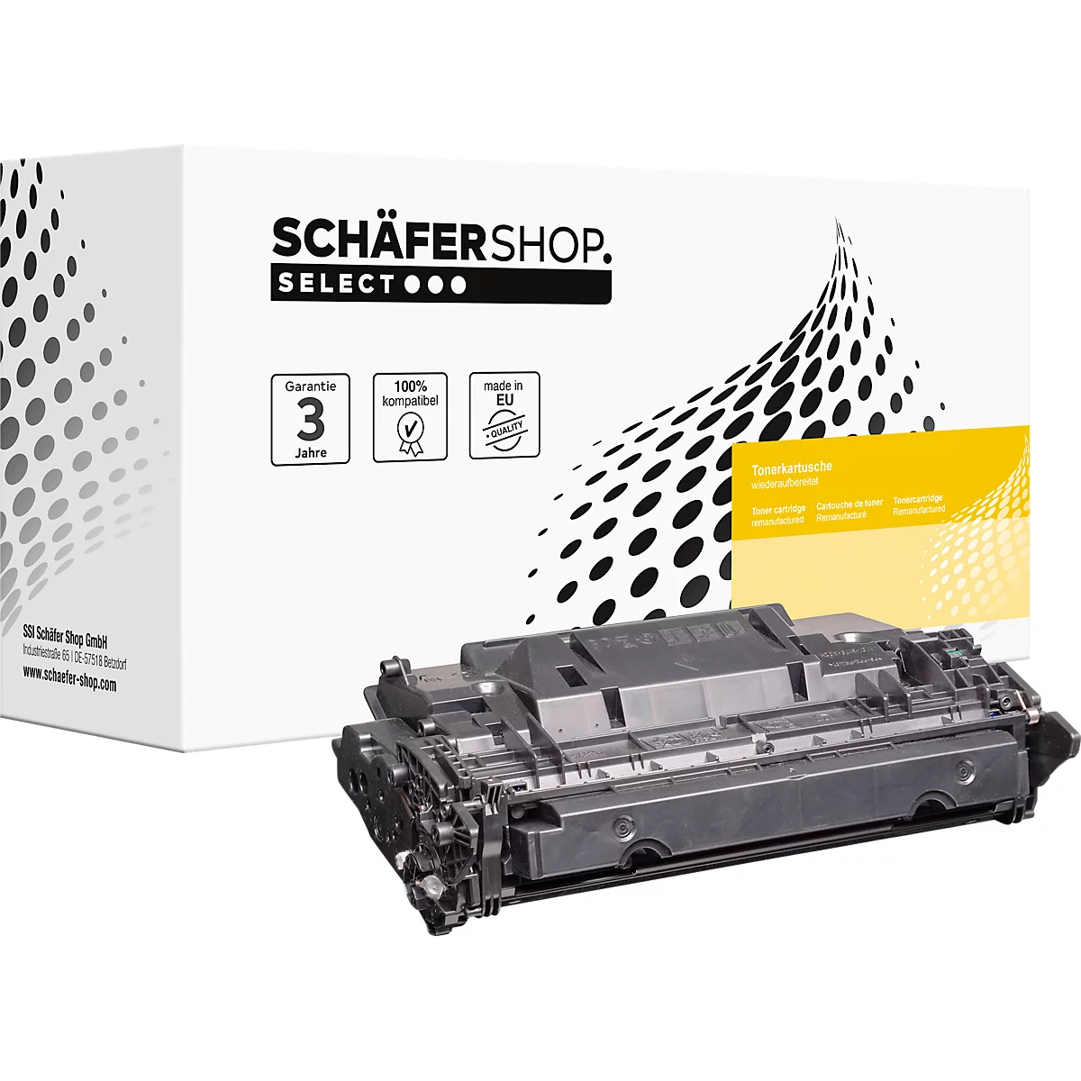 Schäfer Shop Select Toner, ersetzt Canon 056 (3007C002), bis 10000 Seiten, Einzelpack, schwarz