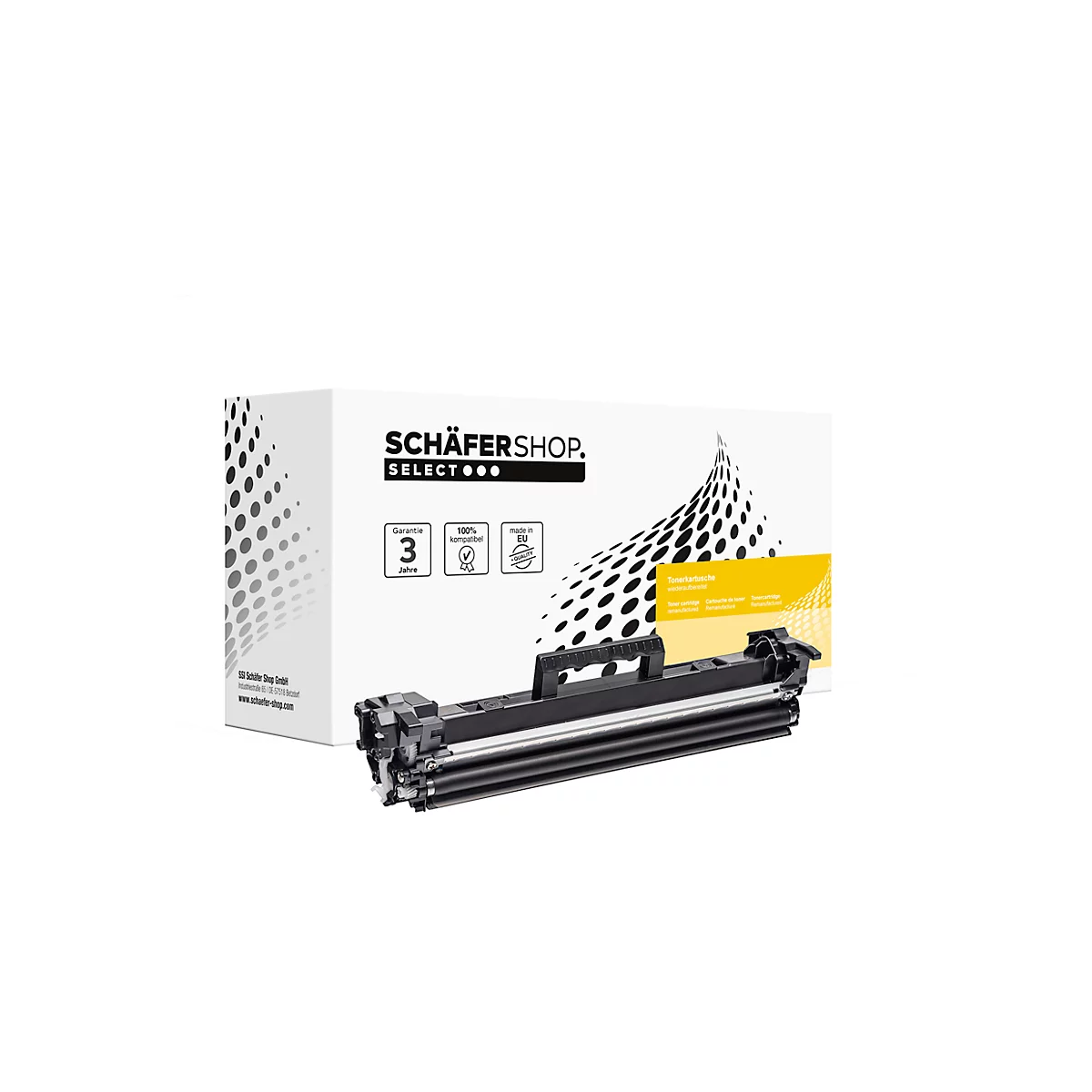 Schäfer Shop Select Toner, ersetzt HP 30A (CF230A), Einzelpack, schwarz