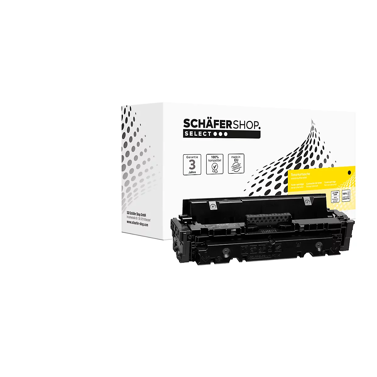 Schäfer Shop Select Toner, ersetzt HP 415A (W2030A), Einzelpack, schwarz