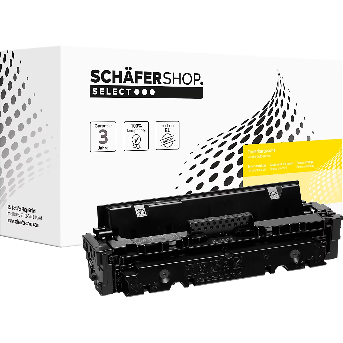 Schäfer Shop Select Toner ersetzt HP 415A (W2030A), schwarz