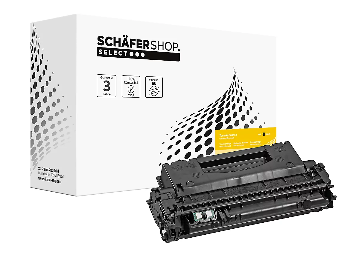 Schäfer Shop Select Toner, ersetzt HP 53X (Q7553X), Einzelpack, schwarz