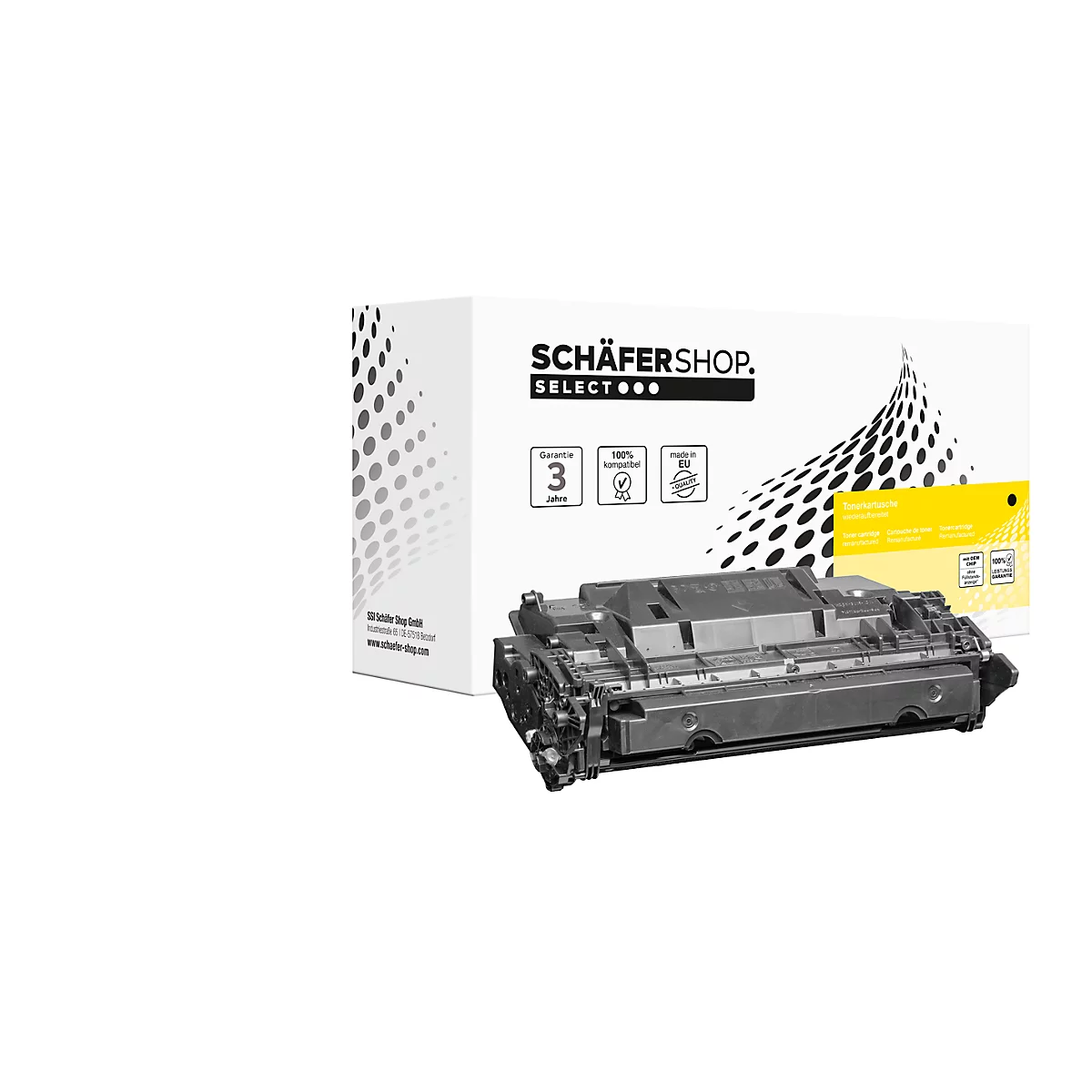 Schäfer Shop Select Toner, ersetzt HP 89A (CF289A), Einzelpack, schwarz