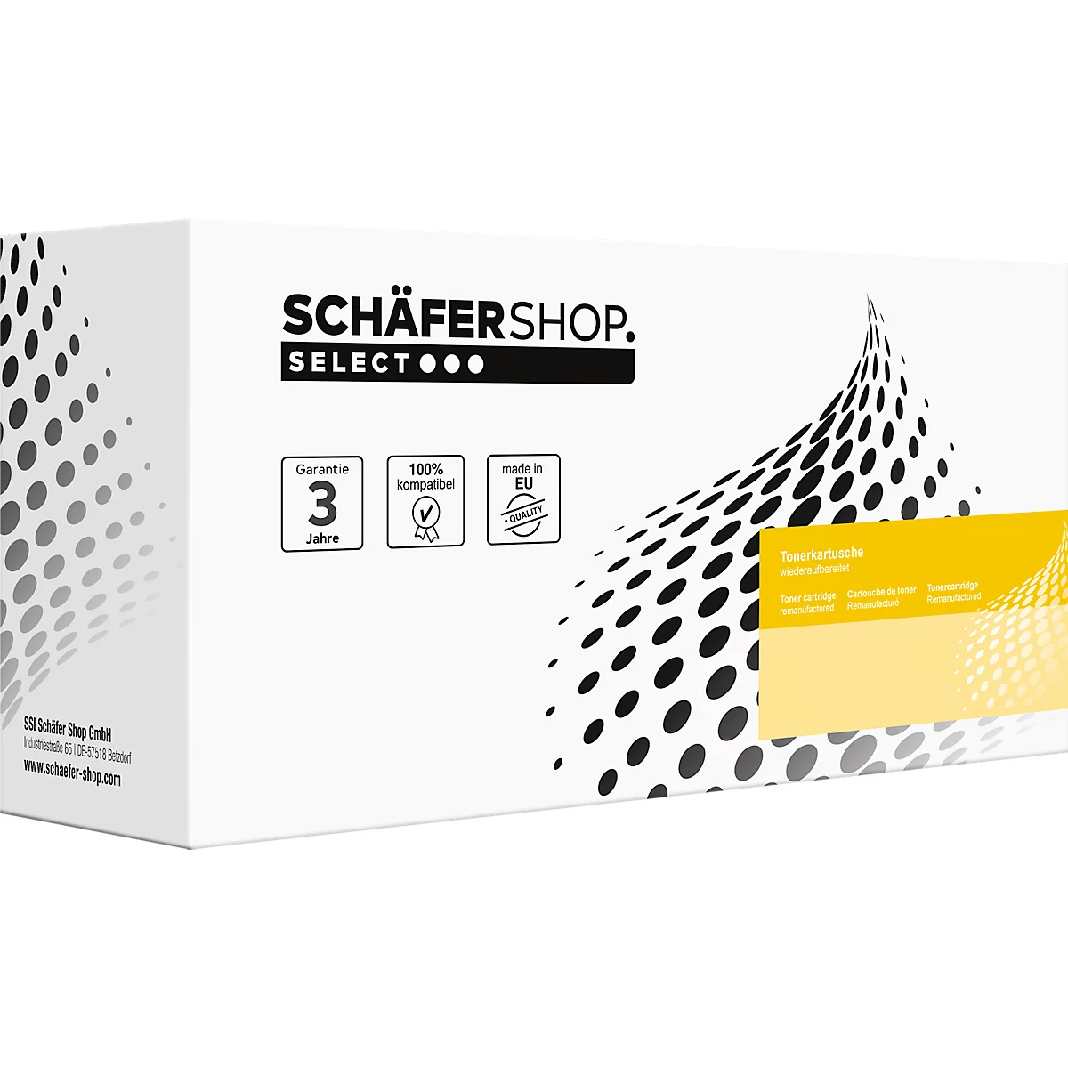 Schäfer Shop Select Toner, ersetzt Kyocera TK-120 (1T02G60DE0), Einzelpack, schwarz