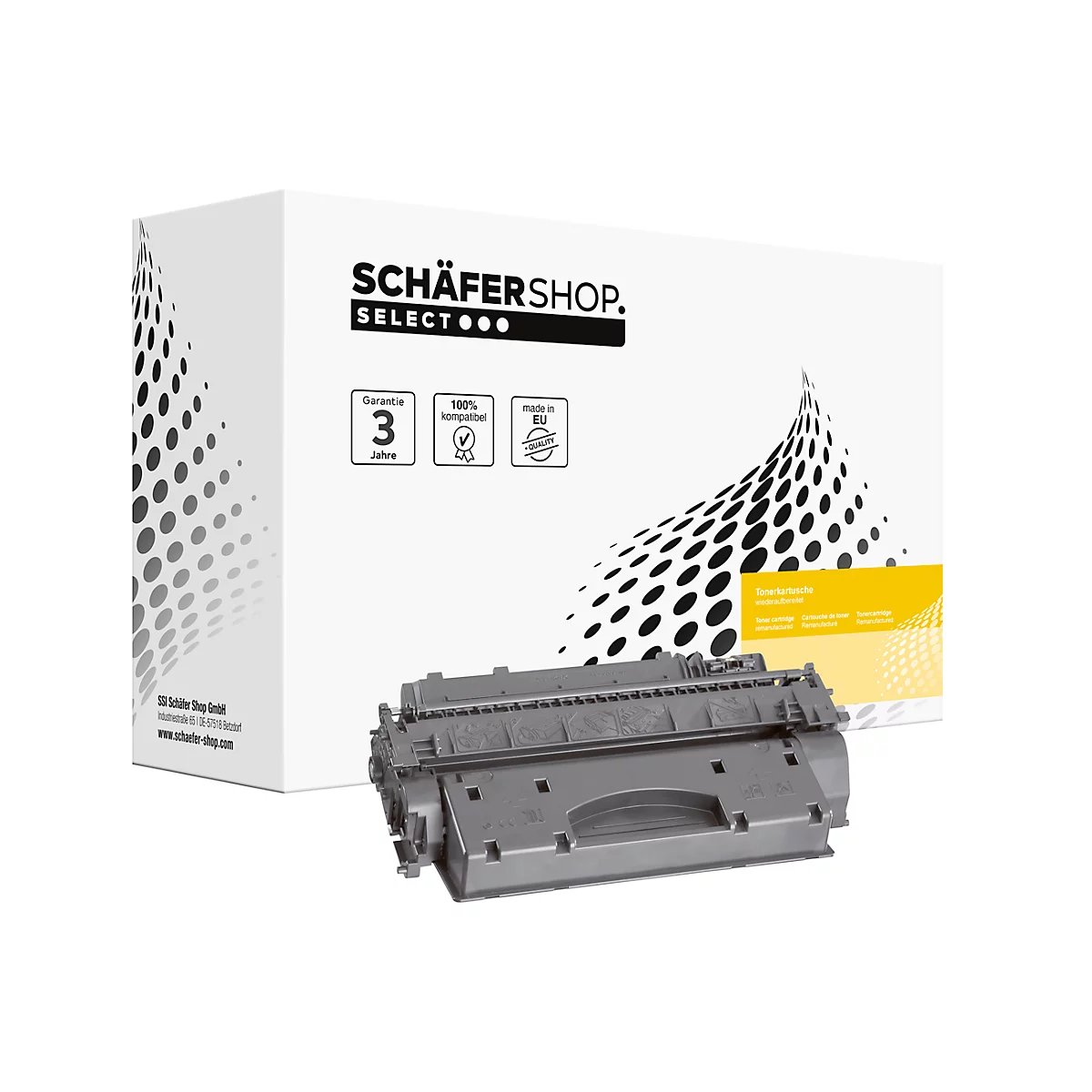Schäfer Shop Select Toner, kompatibel zu CF280X, schwarz
