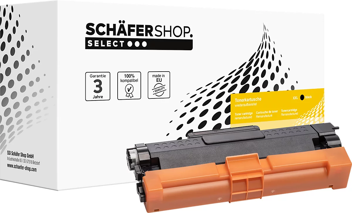 Schäfer Shop Select 2x toner, remplace Brother TN-2420, noir + rouleau de  princes Minis (160 x 7,5g) GRATUIT à prix avantageux