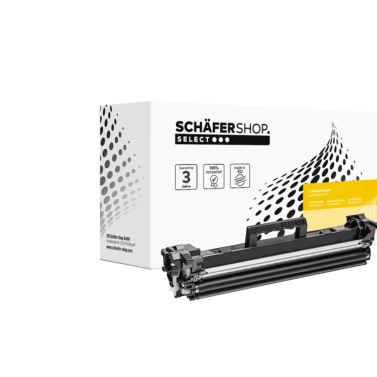 Schäfer Shop Select Toner, remplace HP 94A (CF294A), pack individuel, noir