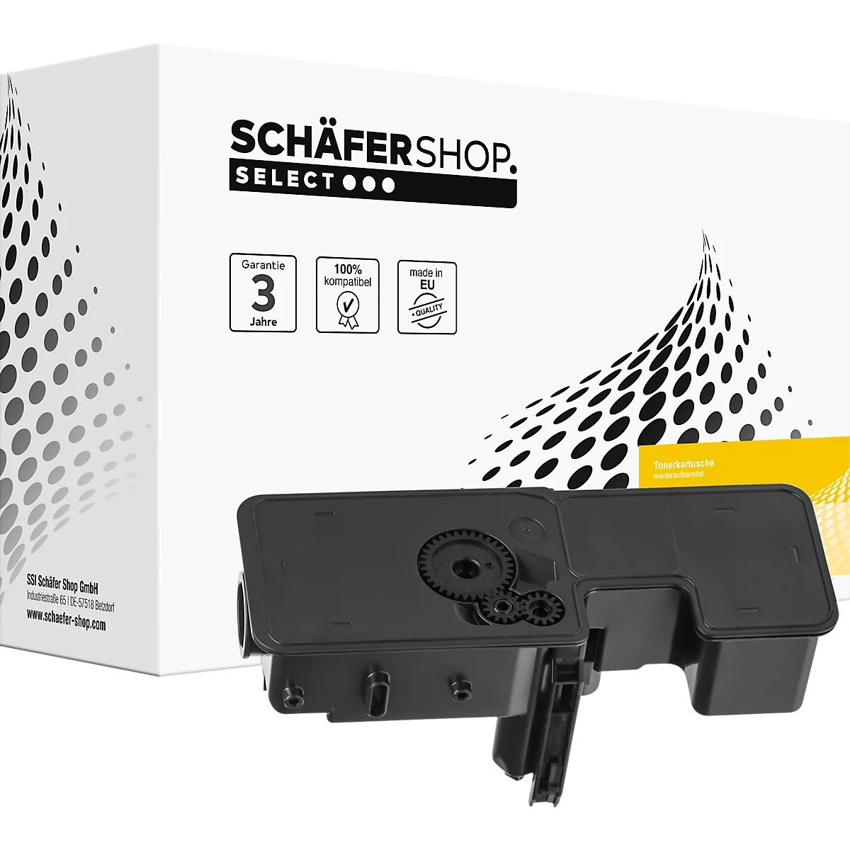 Schäfer Shop Select Toner, remplace Kyocera TK-5230K (1T02R90NL0), pack de deux, noir