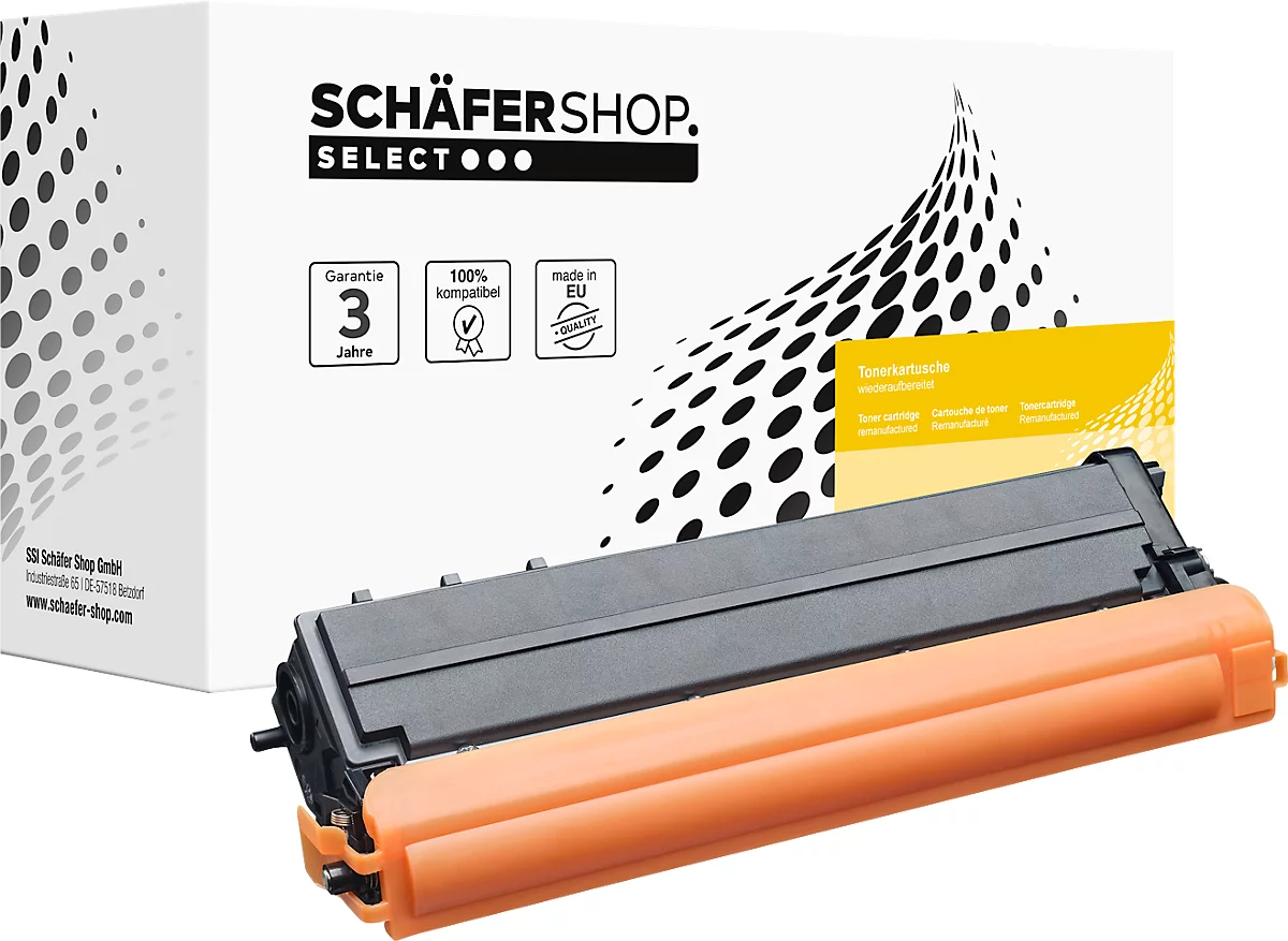 Schäfer Shop Select Toner Shop, kompatibel zu Brother TN-421BK, ca. 3000 Seiten, schwarz