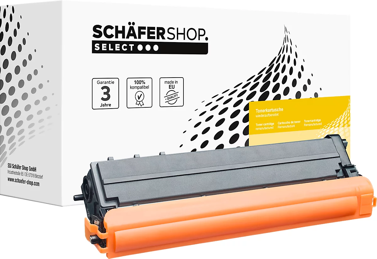 Schäfer Shop Select Toner Shop, kompatibel zu Brother TN-423BK, ca. 6500 Seiten, schwarz