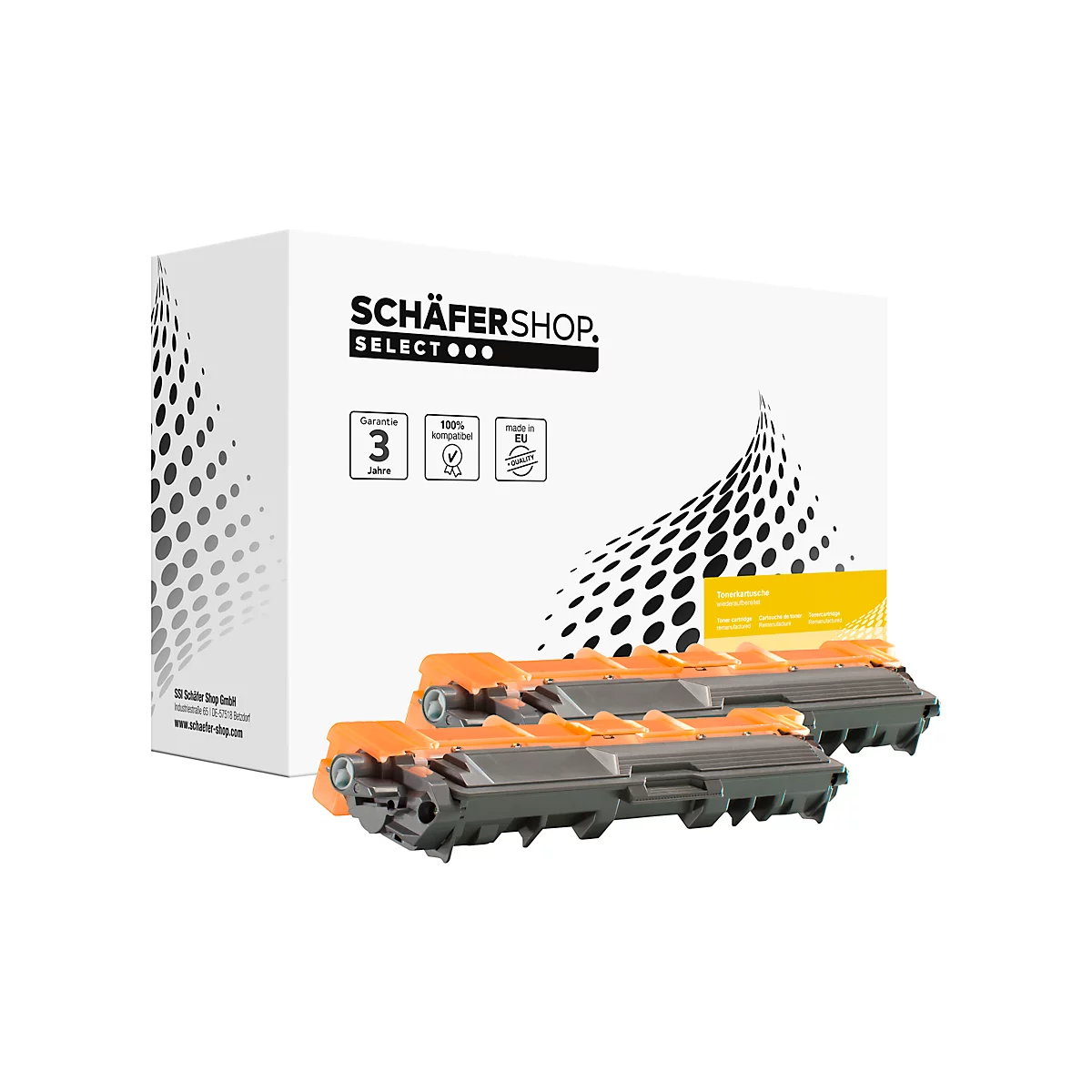 Schäfer Shop Select Toner-Sparset, kompatibel zu TN-241BK, schwarz