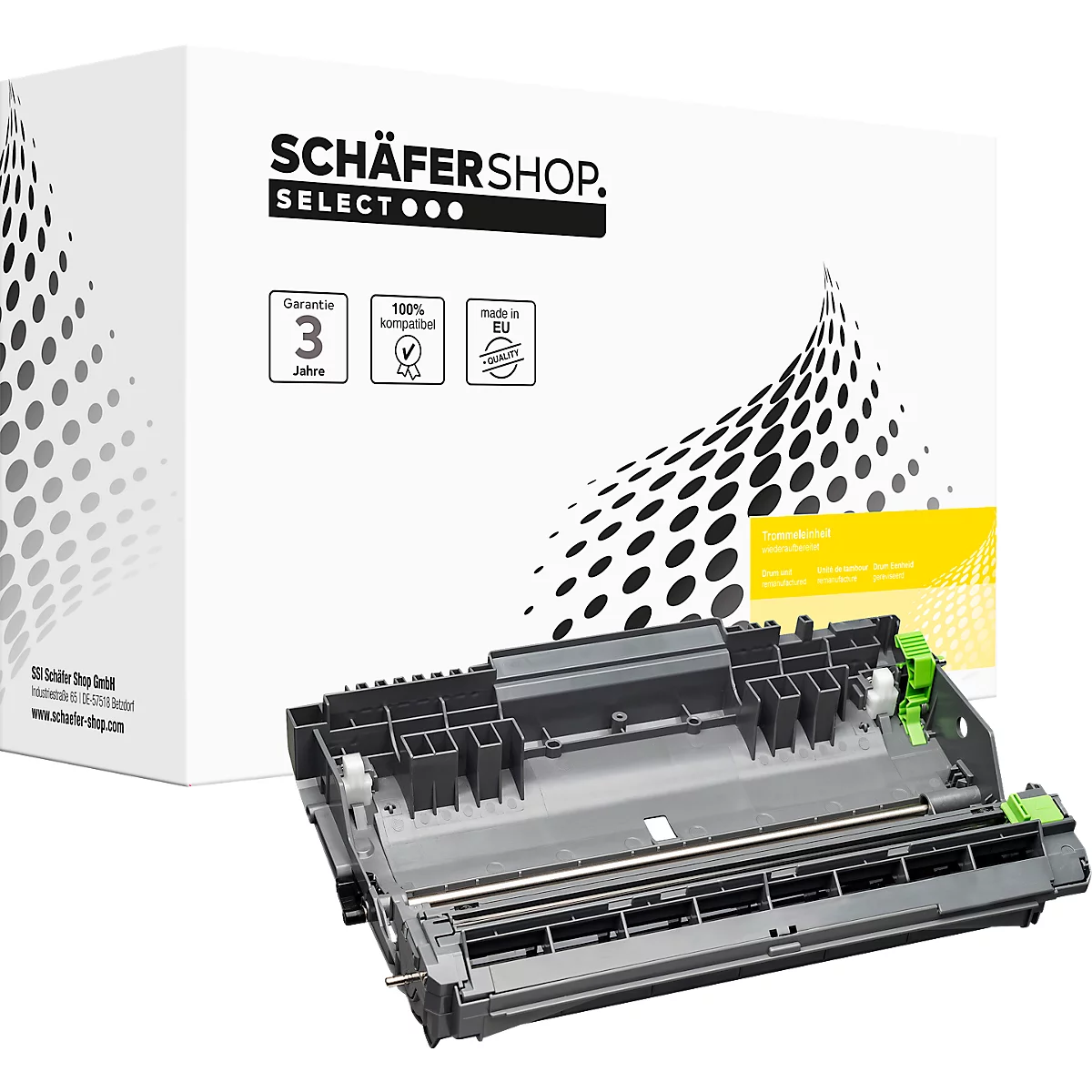 Schäfer Shop Select Toner-Trommel ersetzt Brother DR-2400, ca. 12.000 Seiten