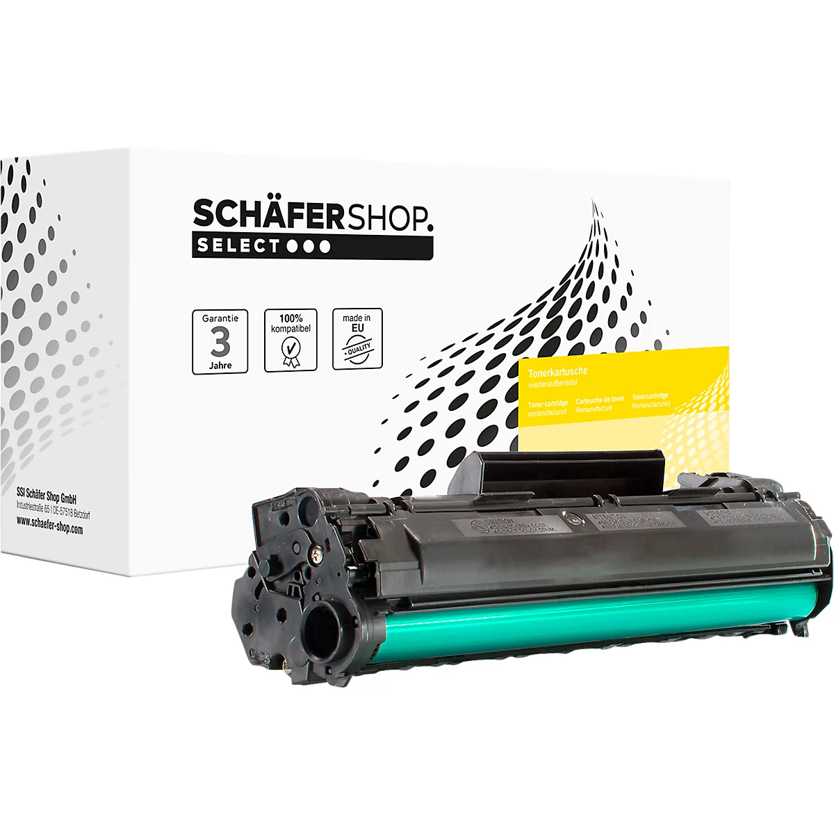 Schäfer Shop Select toner vervangt HP 83X (CF283X), zwart