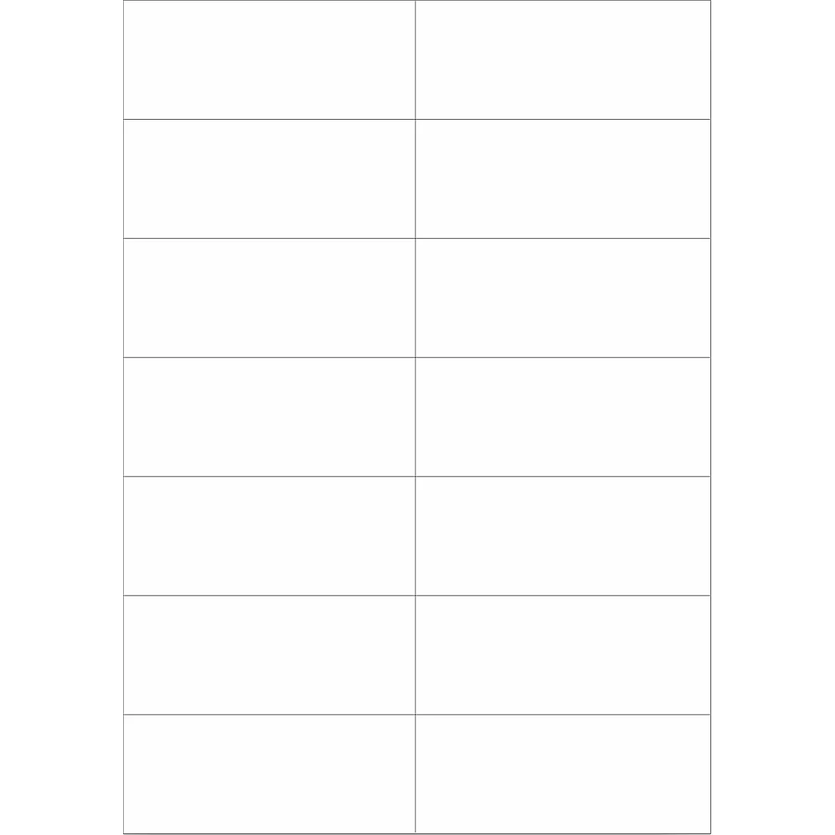 Schäfer Shop Select Universele etiketten, 105,0 x 42,3 mm, permanentklever, 1400 stuks