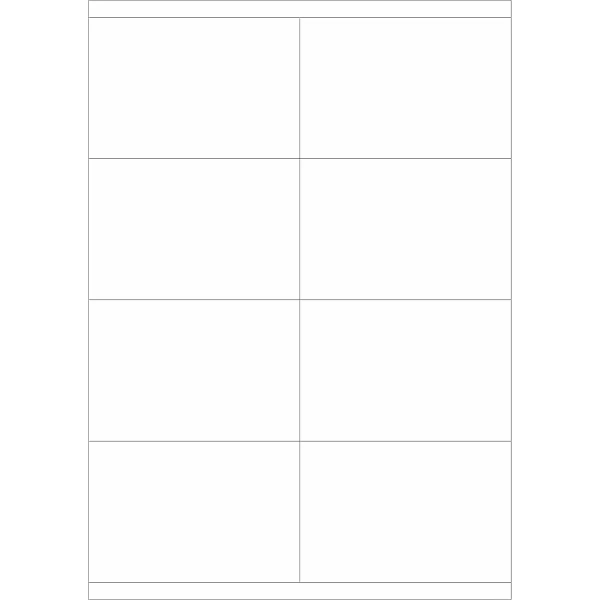 Schäfer Shop Select Universele etiketten, 105,0 x 70,0 mm, permanentklever, 800 stuks