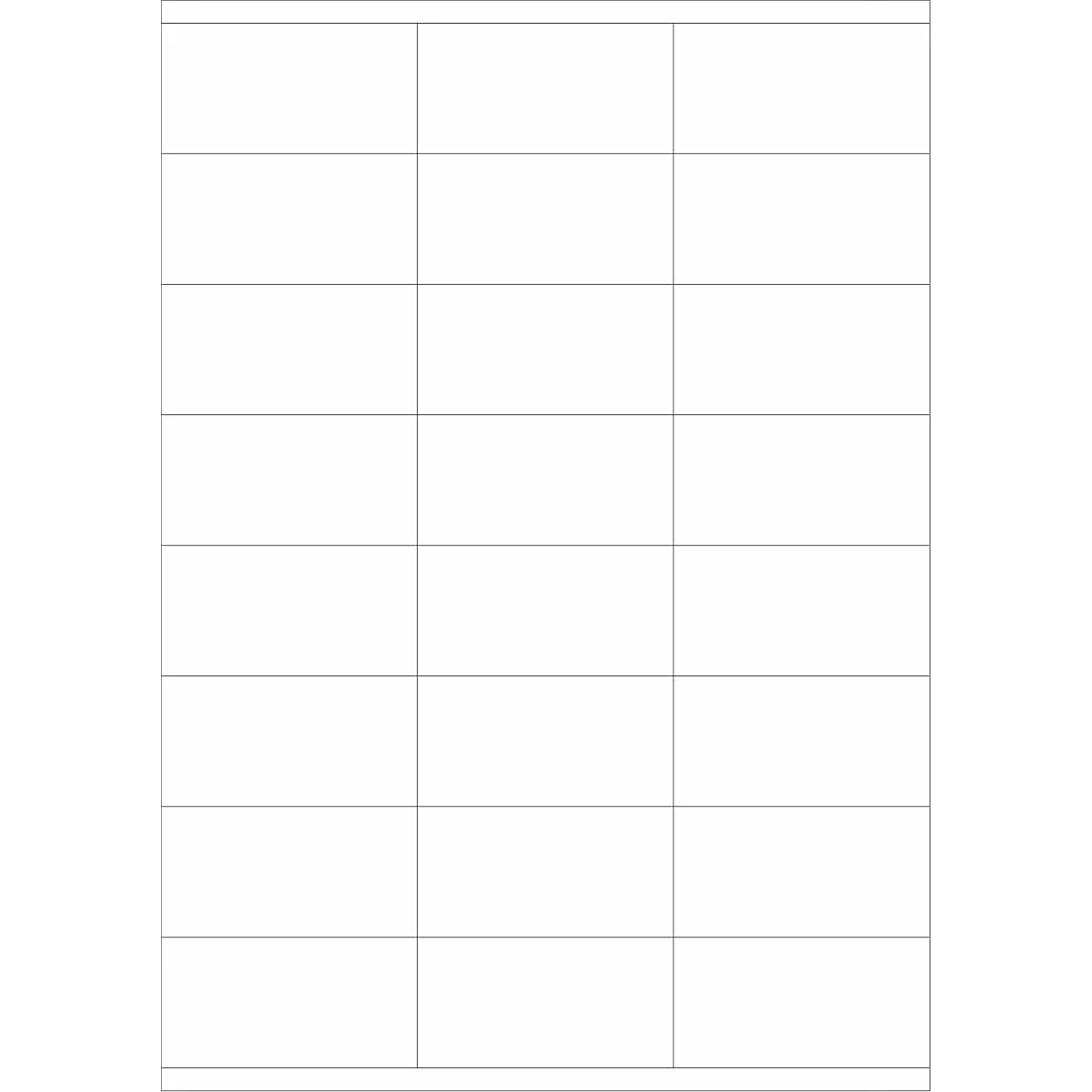 Schäfer Shop Select Universele etiketten, 70,0 x 36,0 mm, permanentklever 2400 stuks