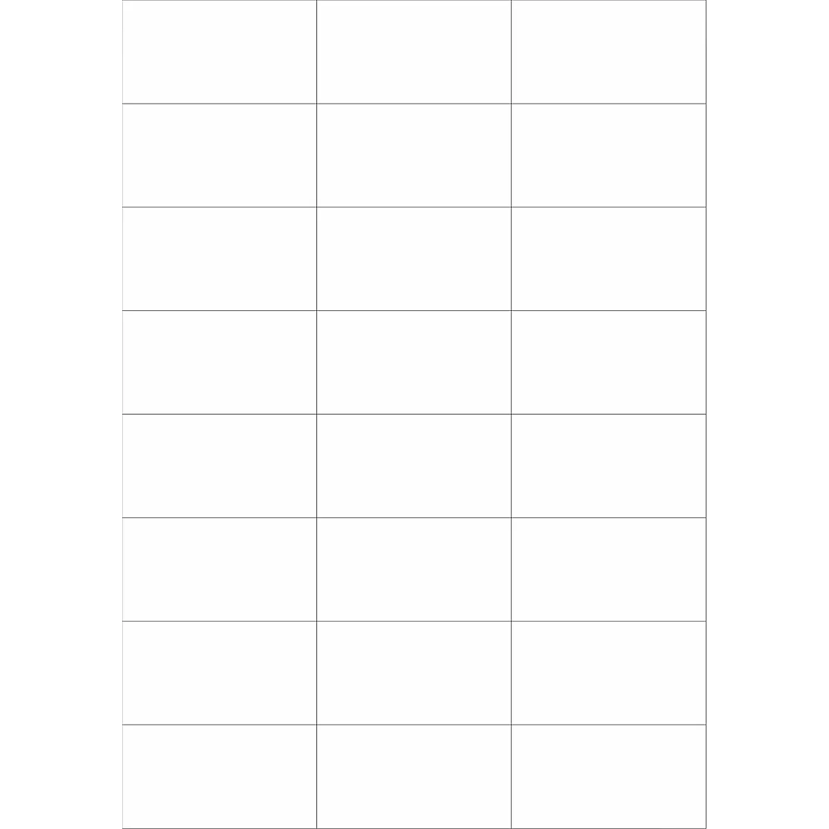 Schäfer Shop Select Universele etiketten, 70,0 x 37,0 mm, permanentklever 2400 stuks