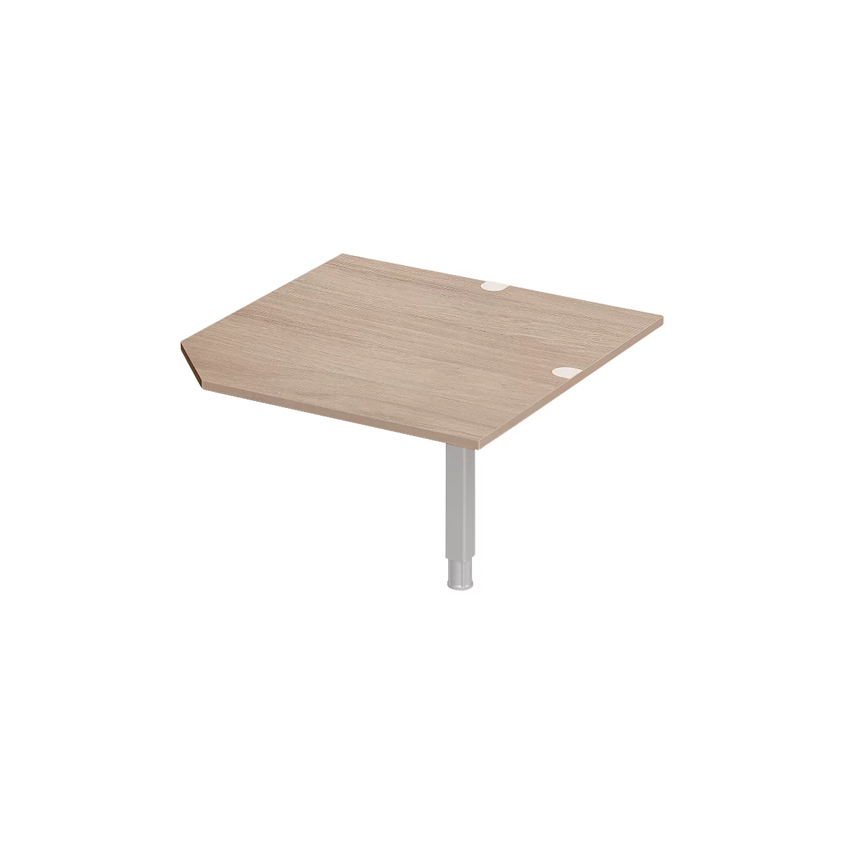Schäfer Shop Select Verkettungsplatte PLANOVA ERGOSTYLE, CAD, B 1000, Fuß, Eiche