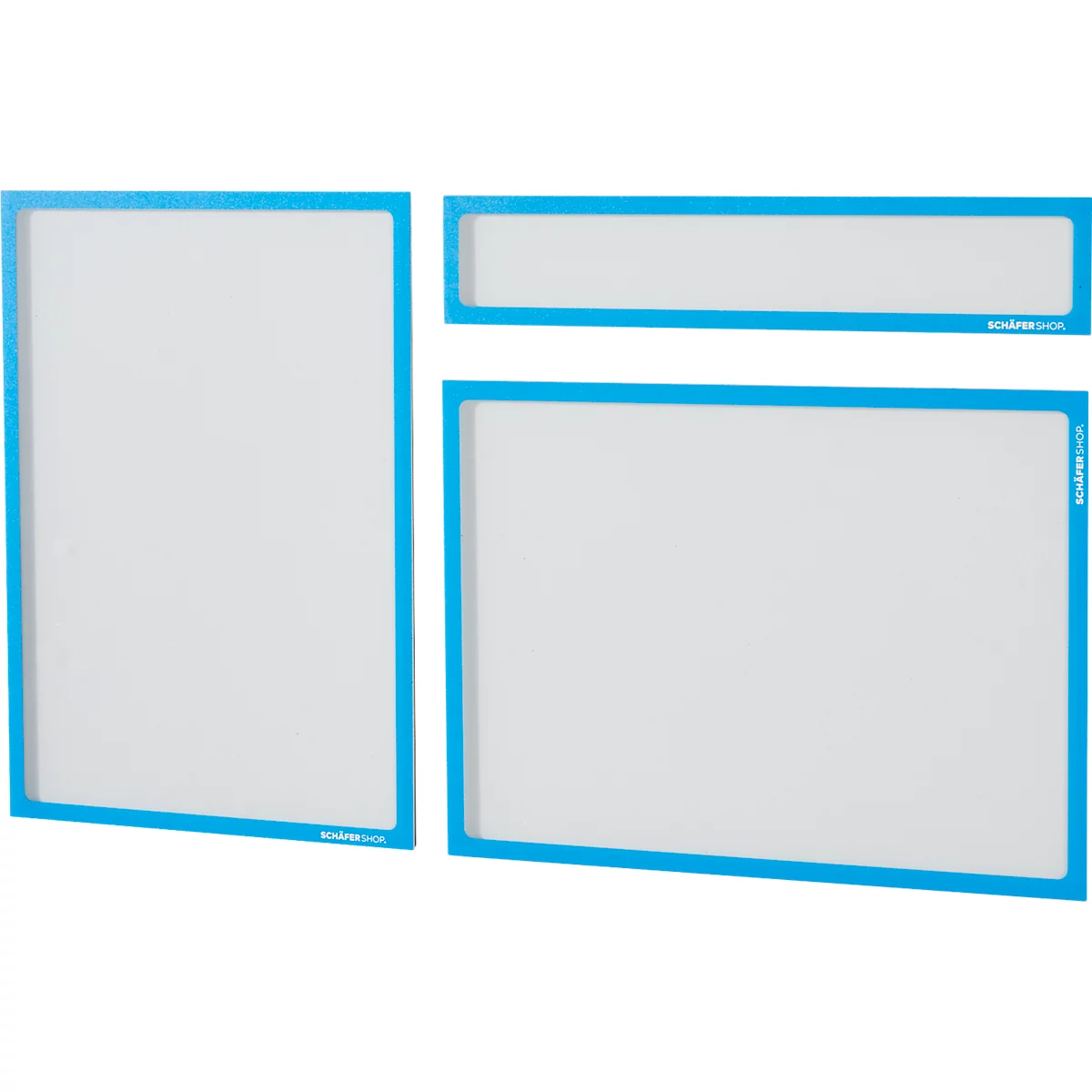 Schäfer Shop Select Verrijdbaar whiteboard - aan 2 zijden te gebruiken - wit gelakt - draaibaar bord - B 1200 x H 900 mm + 3-delige magneetlijsten gratis