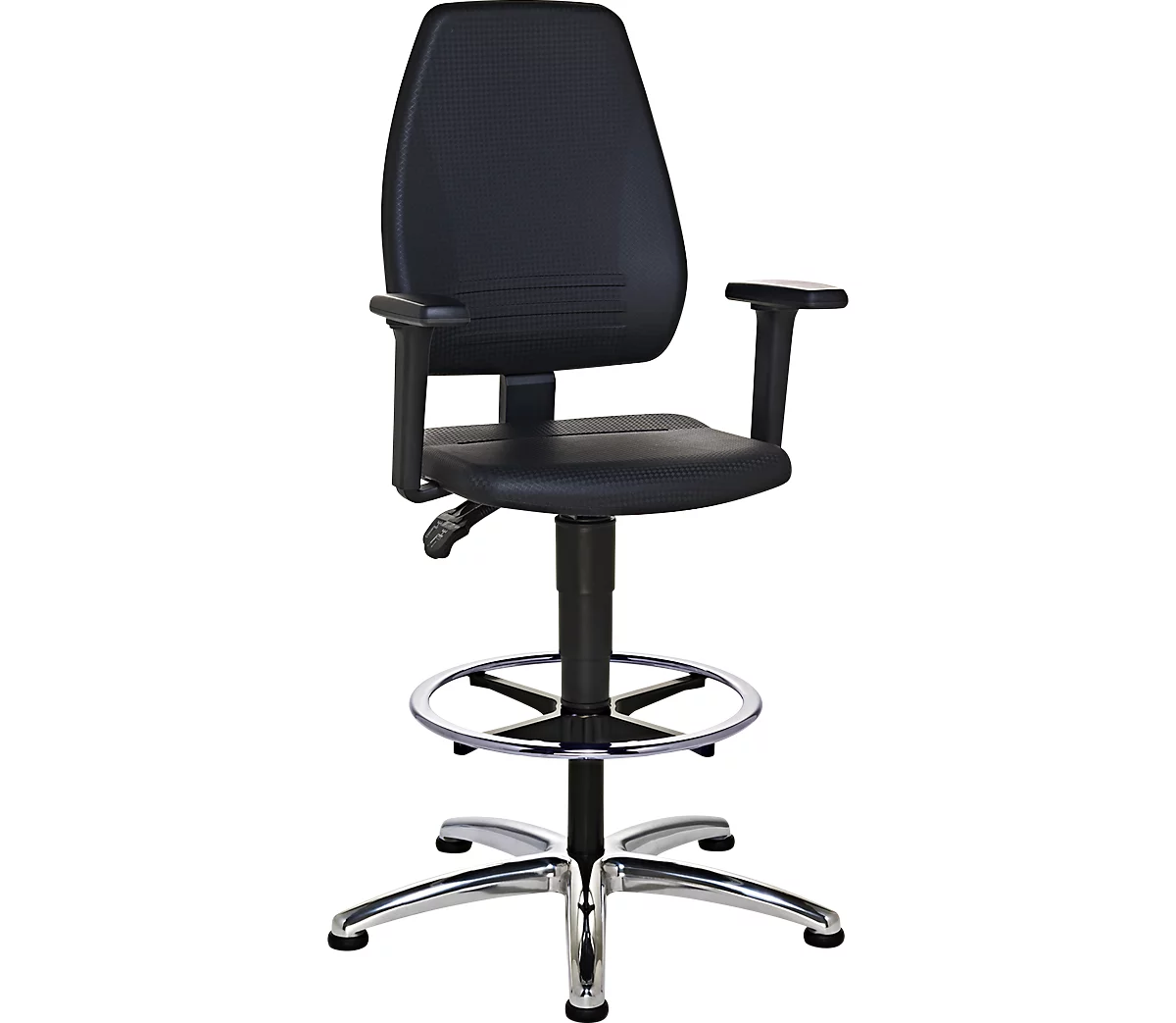 Schäfer Shop Select Werkstoel Pro Industrie - glijders - alu opstaphulp