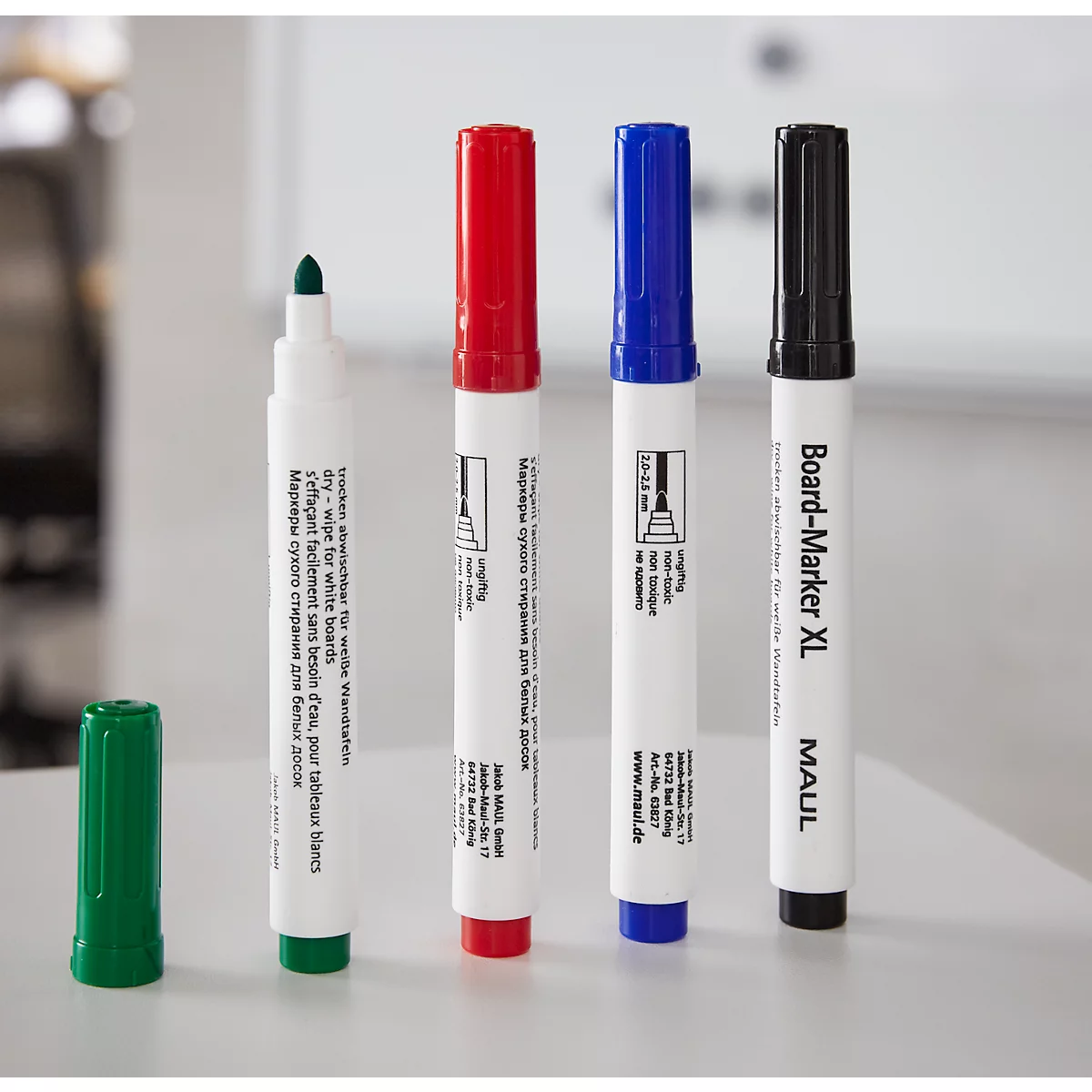 Schäfer Shop Select Whiteboard 90120 emailliert, Alurahmen + Whiteboard-Zubehör-Set Standard GRATIS