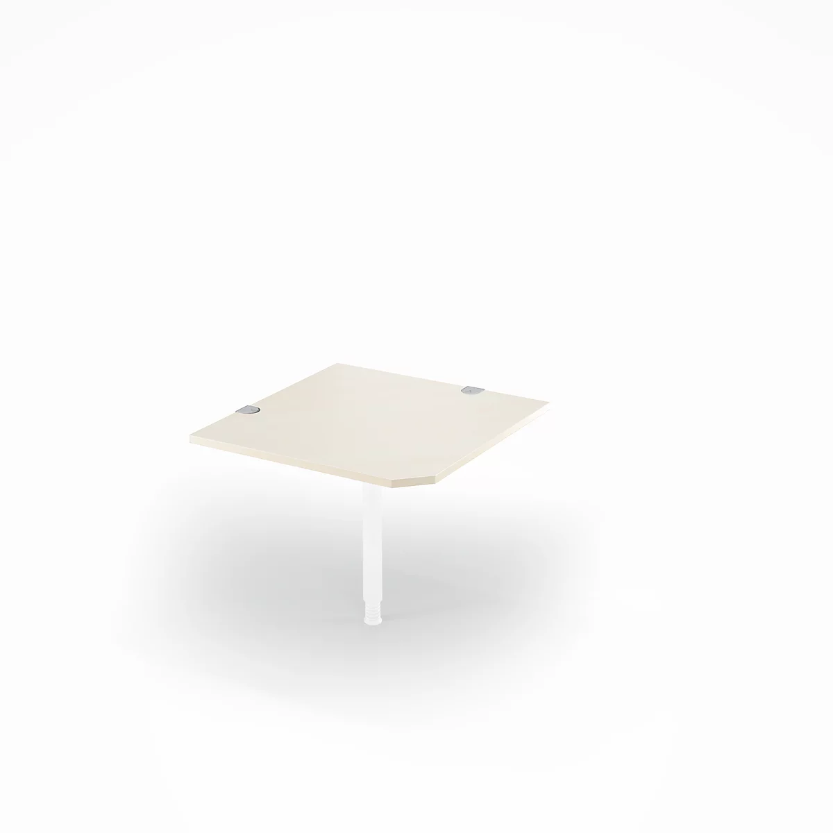 Schäfer Shop Select Winkelplatte 90° PLANOVA BASIC, B 900 x T 900 mm, Ahorn-Dekor/weiß