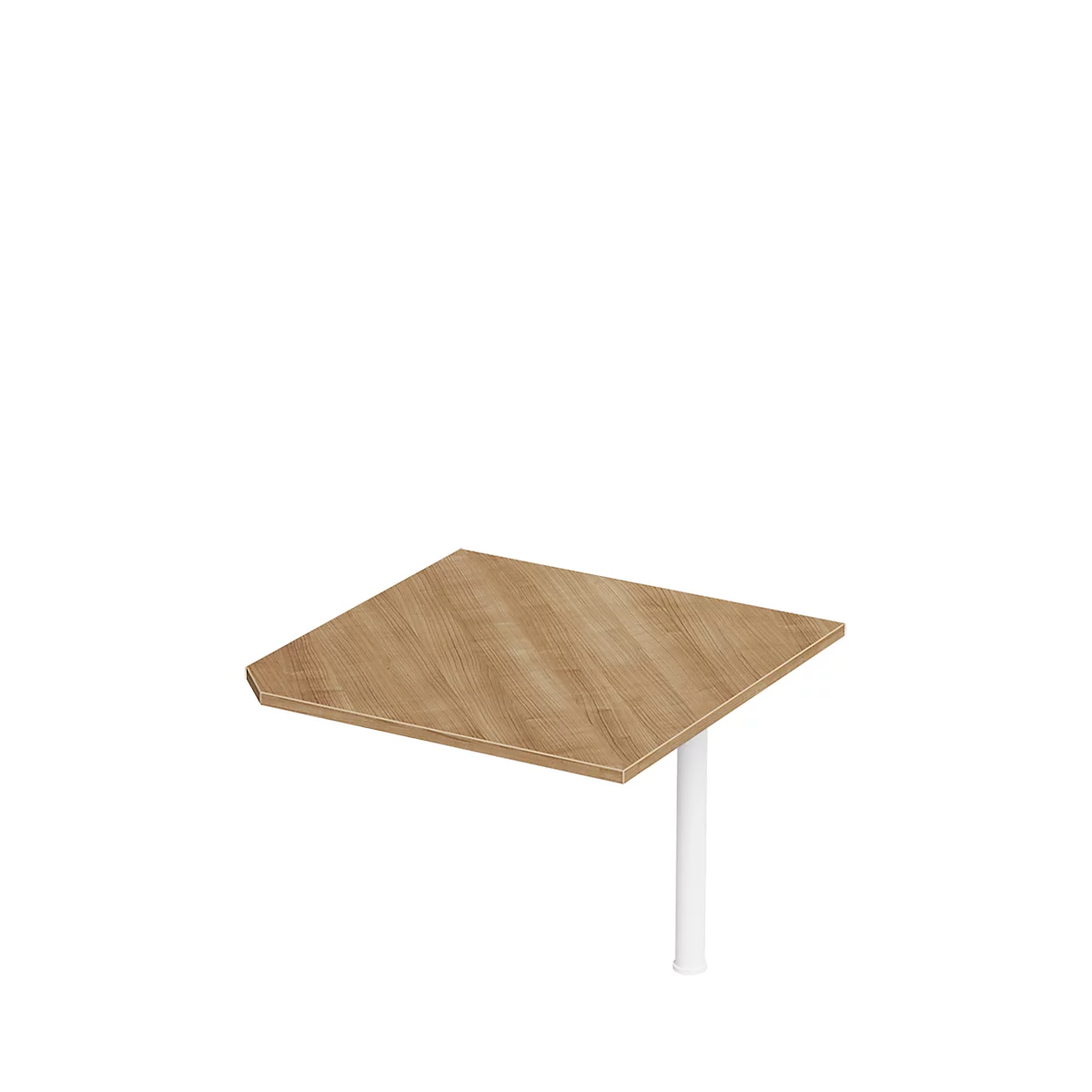 Schäfer Shop Select Winkelplatte 90° PLANOVA BASIC, B 900 x T 900 mm, Kirsche Ronana-Dekor/weiß