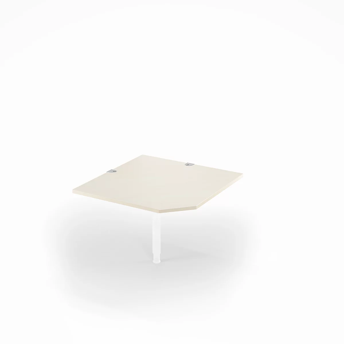 Schäfer Shop Select Winkelplatte PLANOVA BASIC, B 1000 x T 1000 mm, Ahorn-Dekor/weiß