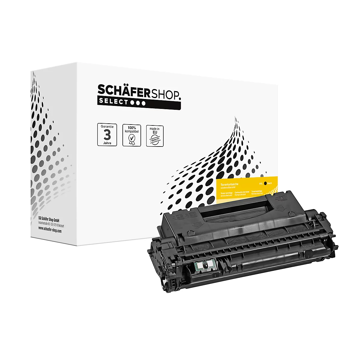 Schäfer Shop Select XXL tonercartridge compatibel met HP Q7553A XXL, zwart
