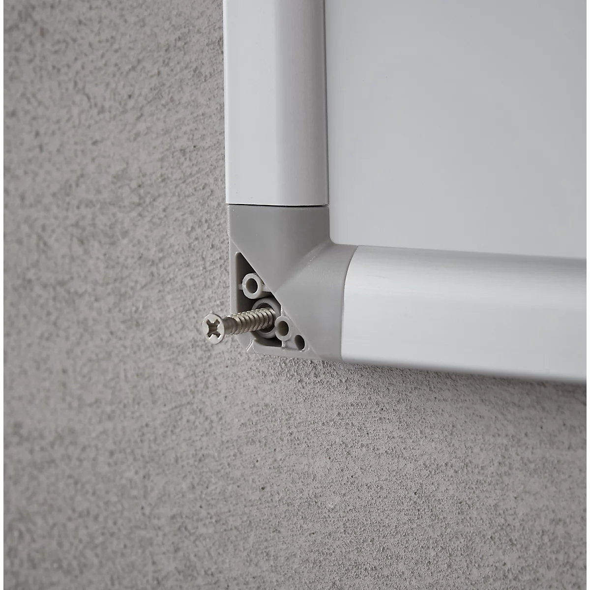 Schäfer Shop Tableau blanc Select 90120 émaillé, cadre en aluminium + kit d'accessoires pour tableau blanc Standard GRATUIT