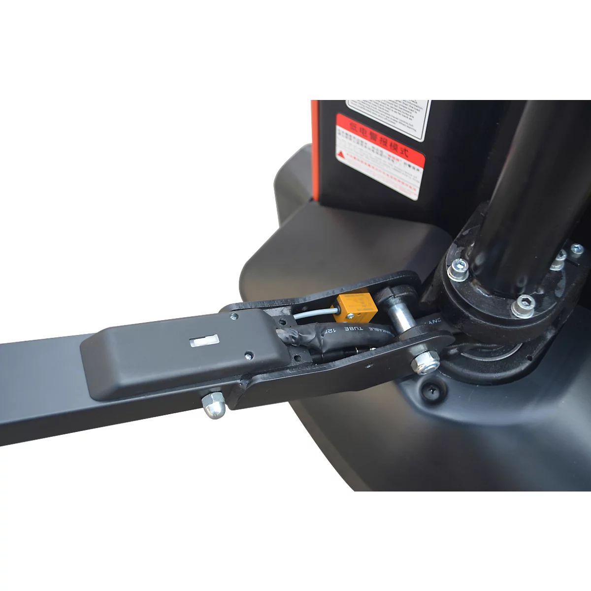 Schefer Elektrohubwagen EHW 20 Premium, Tragfähigkeit 2000 kg, Gabellänge 1150 mm, schwarz