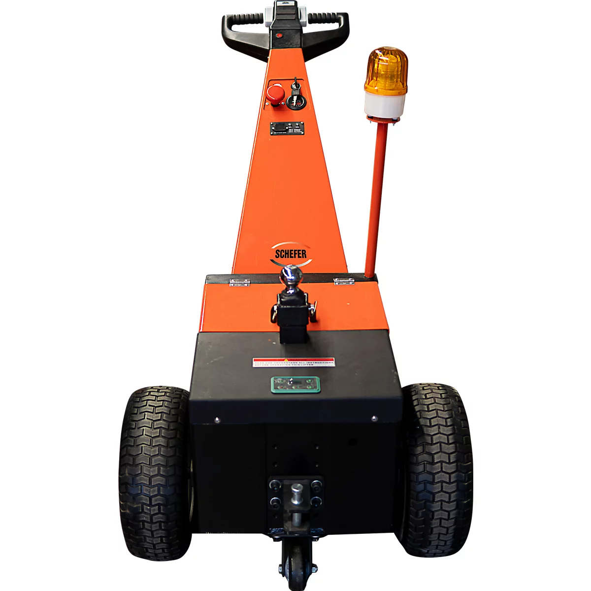 Schefer Elektroschlepper ES 25 Primus, L 1710 x B 760 x H 1030 mm, Geschwindigkeit 0-5 km/h, Tragfähigkeit 2500 kg