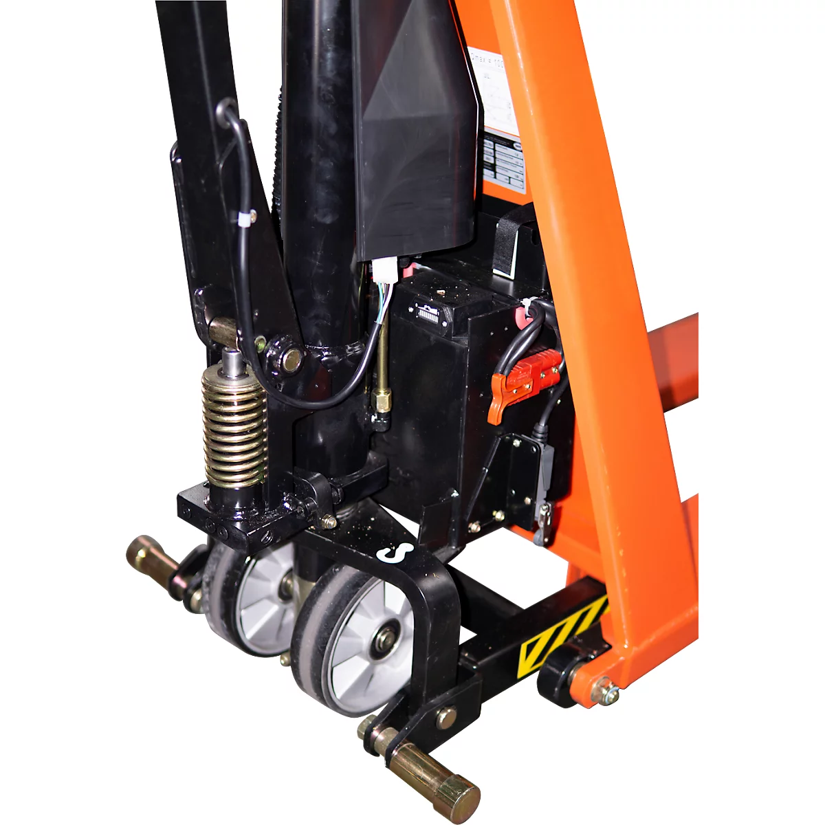 Schefer Scherenhubwagen elektrisch SHW Premium 10 E, manuell verfahrbar, Tragfähigkeit 1000 kg, Gabellänge 1170 mm, Hubhöhe 800 mm
