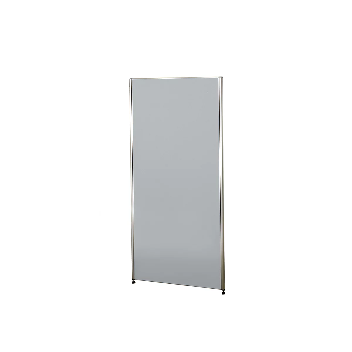 Scheidingswand Aluna, 1000 x 1800 mm, grijs