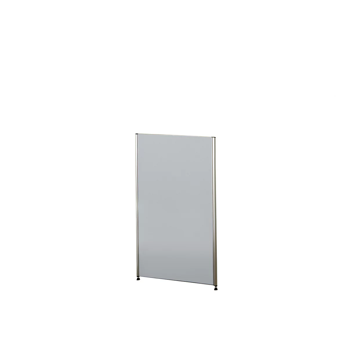 Scheidingswand Aluna, 800 x 1400 mm, grijs