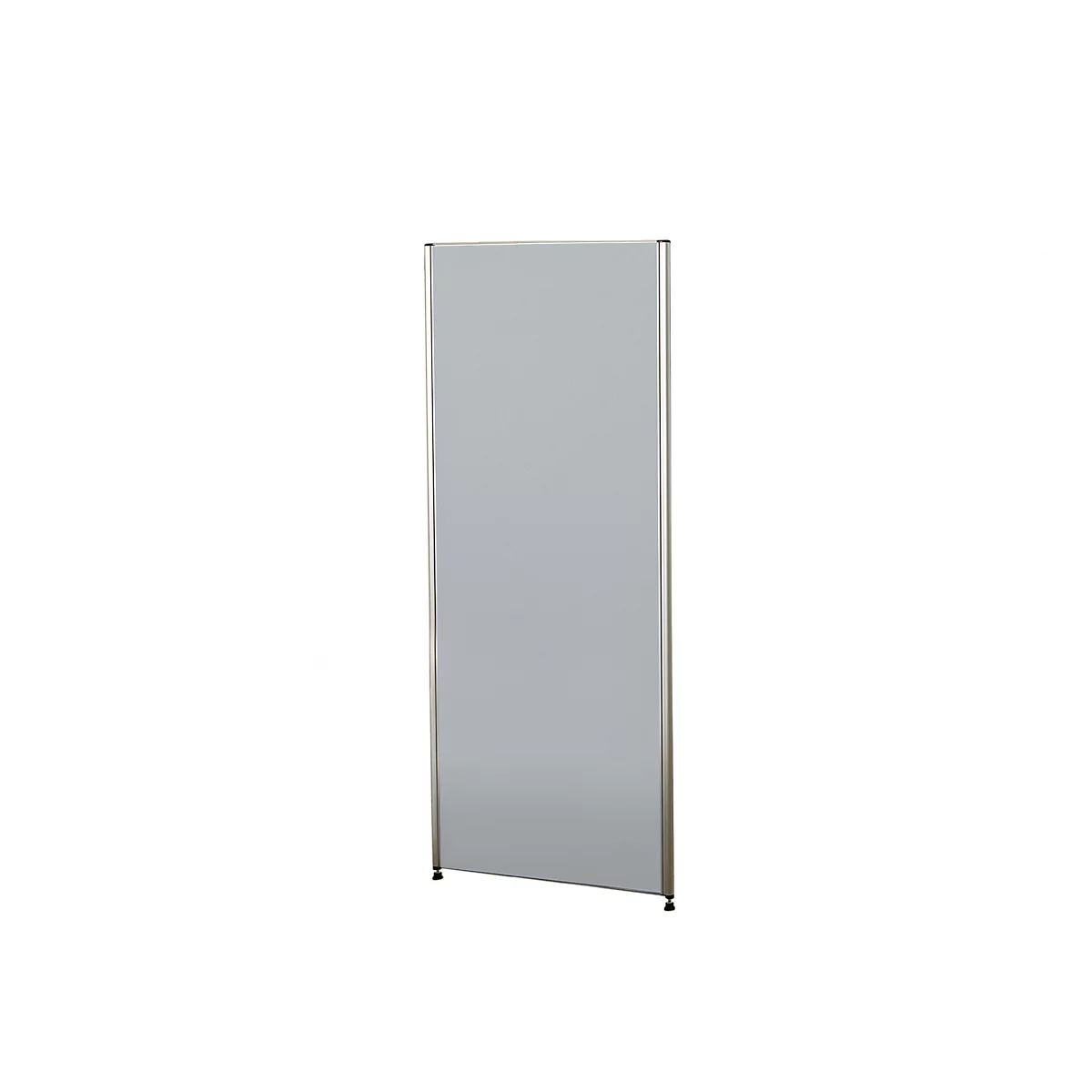 Scheidingswand Aluna, 800 x 1800 mm, grijs
