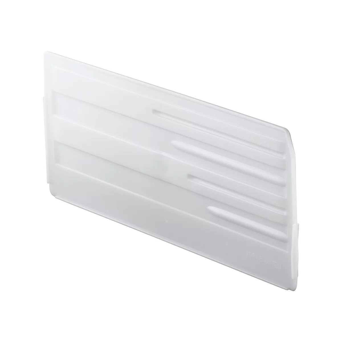 Scheidingswand, in de lengte, voor magazijnbak LF 532, 10 stuks 